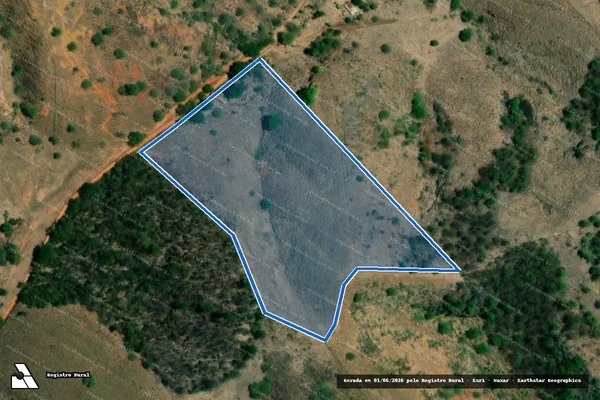 Imagem de satélite de FAZENDA LAJE DAS PEDRAS - 001 em Capitão Andrade - MG
