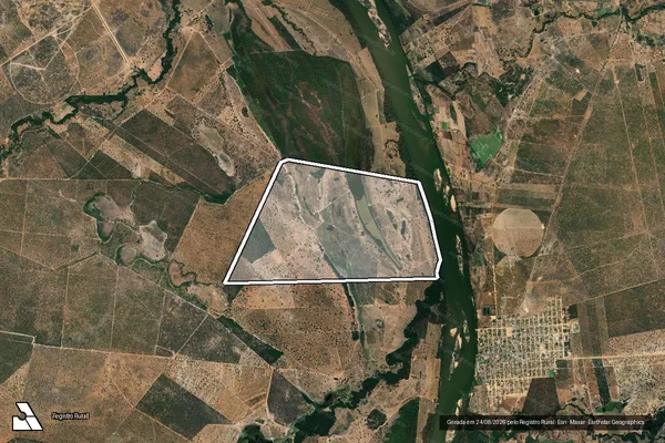 Imagem de satélite de Fazenda Passagem Real - 001 em Buritizeiro - MG