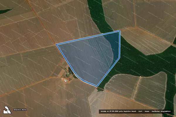 Imagem de satélite de Fazenda Amanda - Fazenda Amanda em Tapurah - MT
