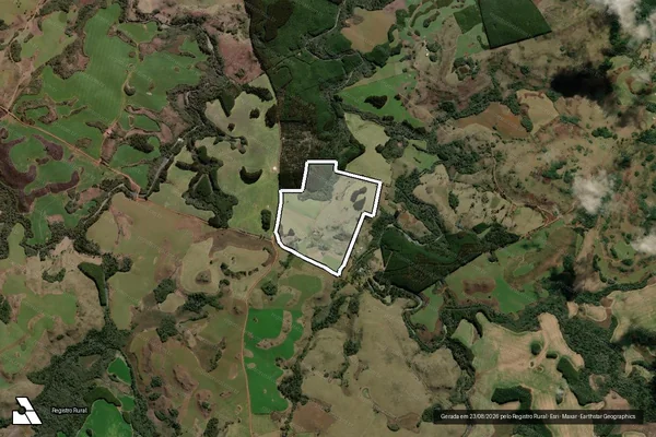 Imagem de satélite de FAZENDA DOS MORROS ALTOS - INVERNADA DOS MARTINS - Gleba 5 em Campo Belo do Sul - SC