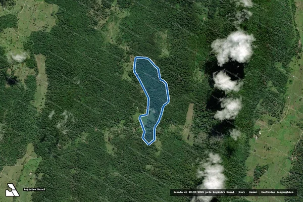 Imagem de satélite de FAZENDA SANTA LUZIA - Parte 1 em Itajuípe - BA