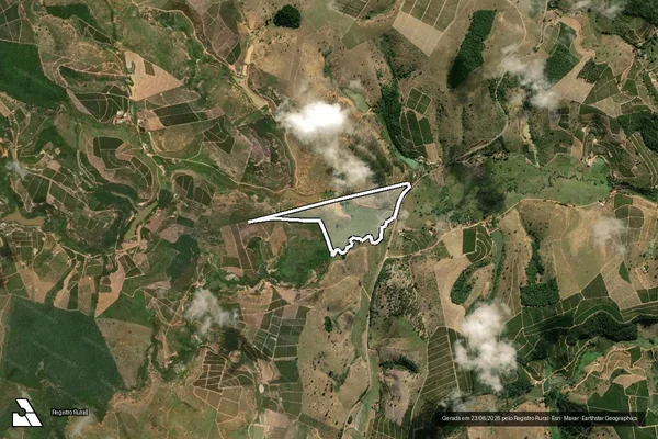 Imagem de satélite de SITIO SANTA CLARA - GLEBA A em Nova Venécia - ES