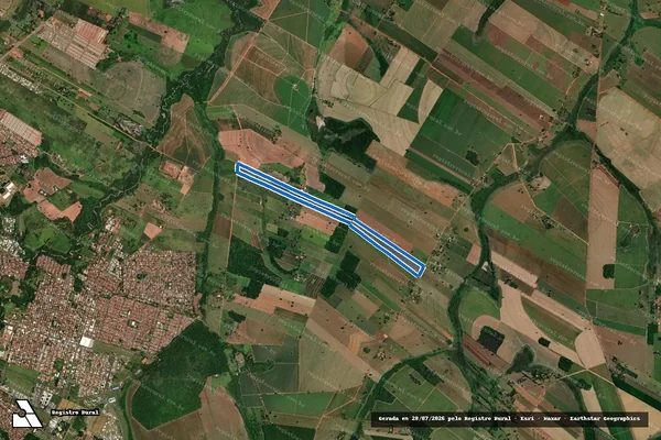 Imagem de satélite de SÍTIO DUAS AGUADAS em Birigui - SP