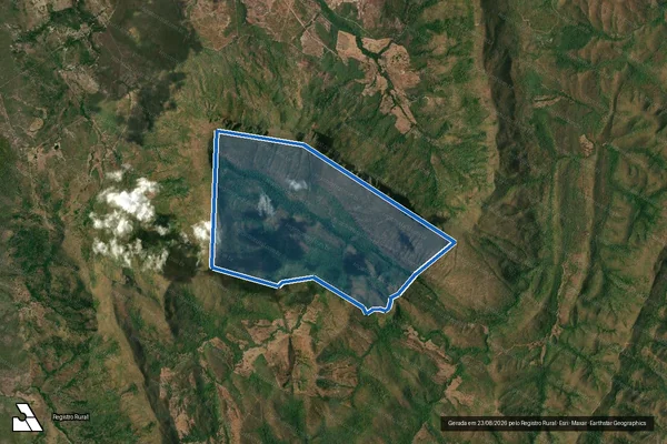 Imagem de satélite de Fazenda Lote 30 do Loteamento Serra Dourada, 1º Etapa - 001 em Palmeirópolis - TO