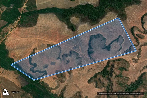 Imagem de satélite de FAZENDA BREJO DOS CAVALOS / 001 em Balsas - MA