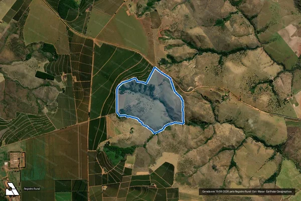Imagem de satélite de FAZENDA JOAO DE CAMPOS - Parcela 1 em Rio Paranaíba - MG