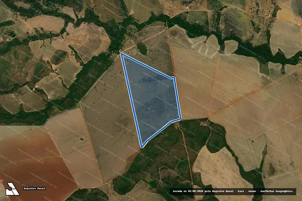 Imagem de satélite de Fazenda São Tomas - Parte 1 em Água Boa - MT