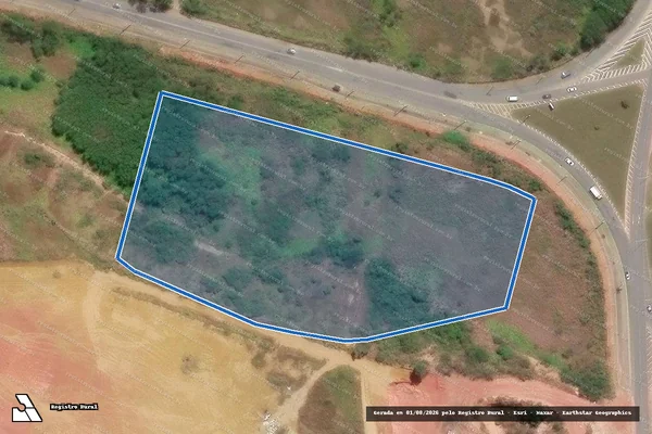 Imagem de satélite de Fazenda Espera de Cima ? AREA 6 - PARCELA 11 em Serra - ES