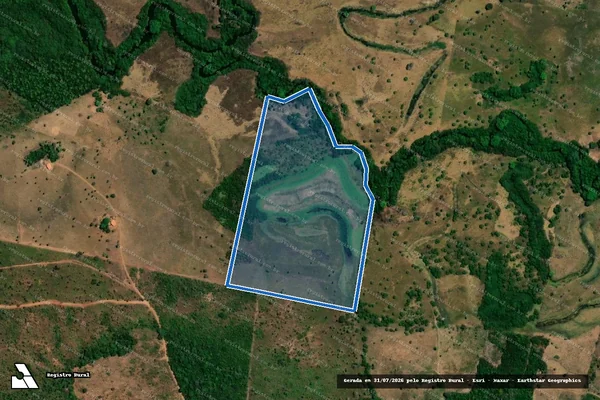 Imagem de satélite de FAZENDA GAMELEIRA - Parte 5 em Feira Nova do Maranhão - MA