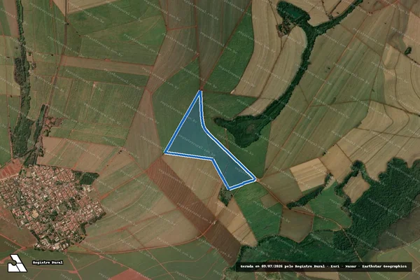 Imagem de satélite de Fazenda Limeira - Gleba D - Matrícula n° 669 ? Gleba D em Motuca - SP