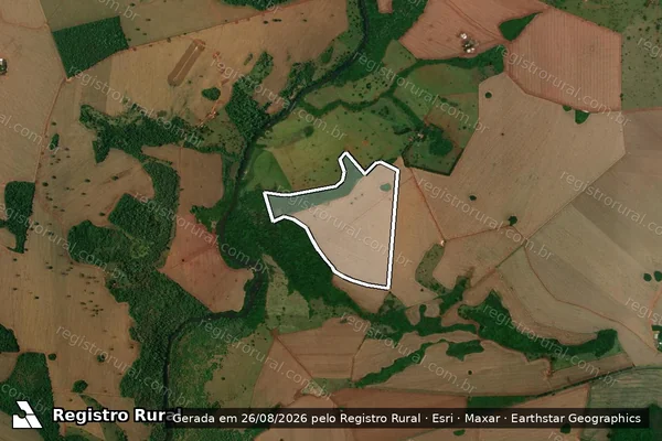 Imagem de satélite de Fazenda Barreiro - Reynaldo em Jataí - GO