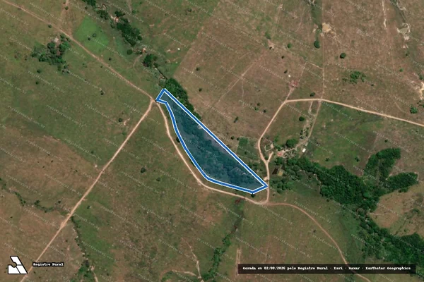 Imagem de satélite de FAZENDA VERA CRUZ - 01 em Jacundá - PA