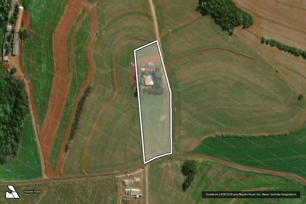 Imagem de satélite de Imóvel Jacir Jose Dariva - Parte 3 em Itapejara d'Oeste - PR