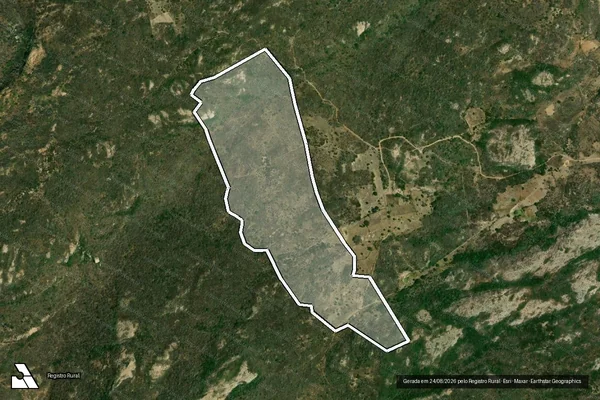 Imagem de satélite de SÍTIO SERRA DO PAULO - Parte 1 em São João do Tigre - PB