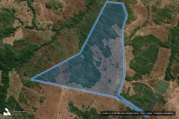 Imagem de satélite de FAZENDA AGROPECUÁRIA CL4 - FAZENDA TERRA NOVA em Gurupi - TO