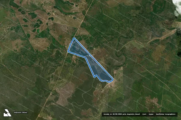 Imagem de satélite de FAZENDA SANTA ROSA - Parte 1 em Poconé - MT