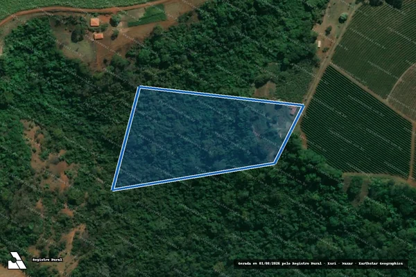 Imagem de satélite de Fazenda Nova Esperança - GLEBA D em Altinópolis - SP