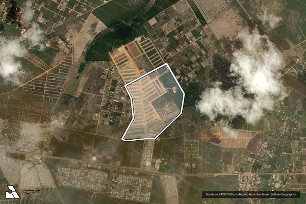 Imagem de satélite de FAZENDA GIRASSOL em Vitória da Conquista - BA