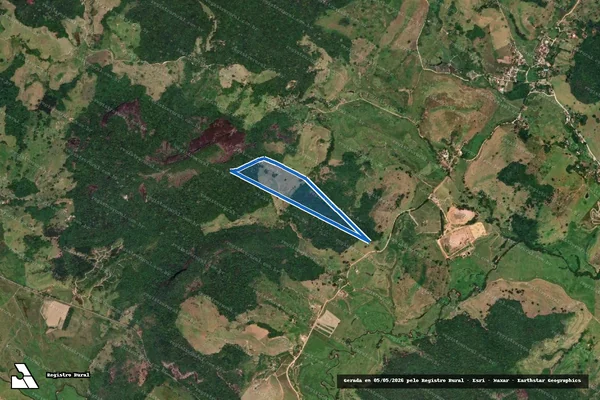 Imagem de satélite de Fazenda Gaivota em Santa Maria Madalena - RJ