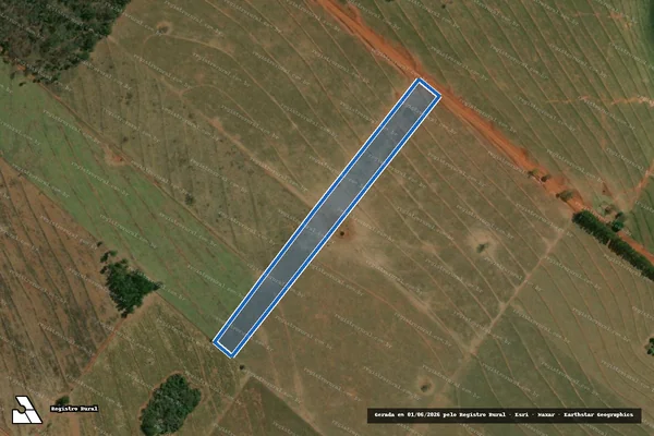 Imagem de satélite de Fazenda São Sebastião IV - Parte 1 em Indiaporã - SP