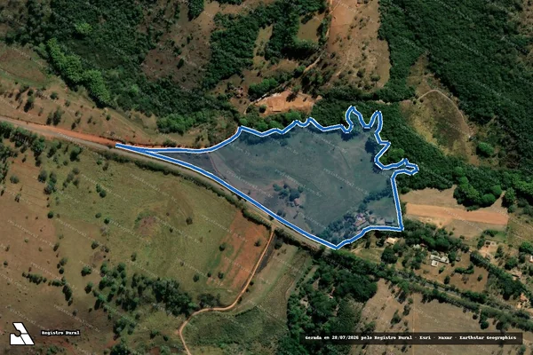Imagem de satélite de Caixa D`Água -  Caixa D Água em Itapecerica - MG