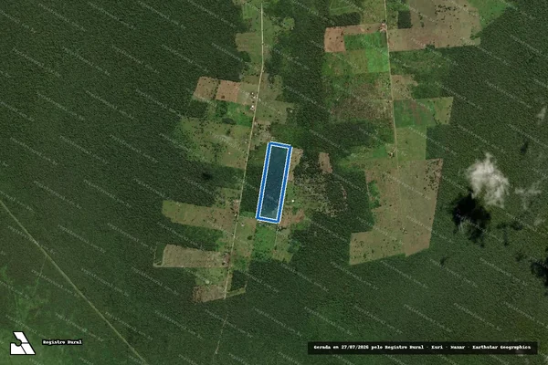 Imagem de satélite de Projeto de Assentamento Taquaral - Lote 373 em Corumbá - MS