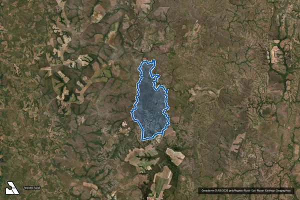 Imagem de satélite de FAZENDA BOA NOVA - FAZENDA BOA NOVA ? LOTE Nº27 em Rio Sono - TO