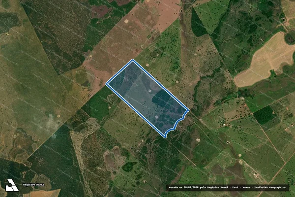 Imagem de satélite de FAZENDA PRIMAVERA - Parte 2 em Porto Esperidião - MT