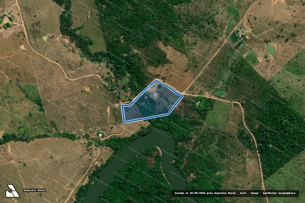 Imagem de satélite de PA RIO BRANCO ? LOTE 114 - LOTE 114 (B) em Parauapebas - PA