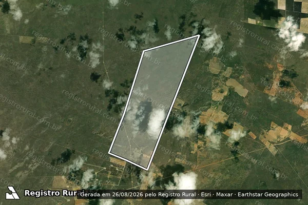 Imagem de satélite de FAZENDA SÃO FRANCISCO ?BAIXA DO FEIJÃO? - Parte 1 em Açu - RN