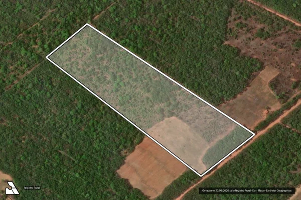 Imagem de satélite de PROJETO DE ASSENTAMENTO MAÍSA ? LOTE 869 - Parte 1 em Baraúna - RN