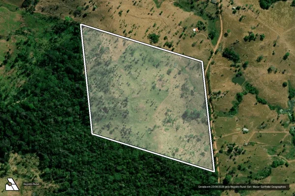 Imagem de satélite de Lote 15 (Rem.) da gleba 25A - PARTE 2   lote 15 A (subd, do Lote 15) em Vale do Paraíso - RO