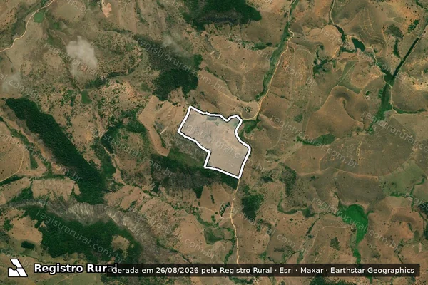 Imagem de satélite de Fazenda Monte Verde - Parcela 4 ? Desmembrada em Ataléia - MG