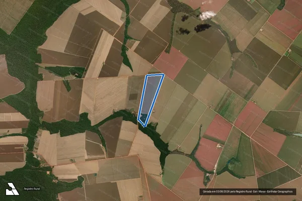 Imagem de satélite de LOTE 348 - LOTE 348 em Ipiranga do Norte - MT