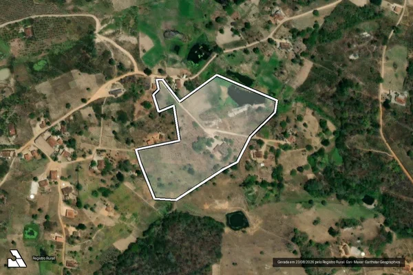 Imagem de satélite de SITIO CASSUNGA - Parte 1 em São Sebastião de Lagoa de Roça - PB