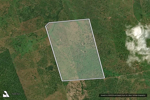 Imagem de satélite de FAZENDA DUAS IRMAS I - Parcela 1 em Lago Verde - MA