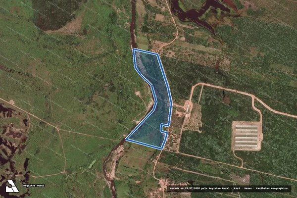 Imagem de satélite de FAZENDA MURICI - Parte 1 em Paracuru - CE