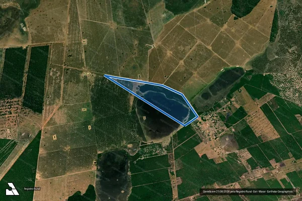 Imagem de satélite de FAZENDA SÃO JOÃO DO GUAPORÉ I - Parte 2 em Vila Bela da Santíssima Trindade - MT