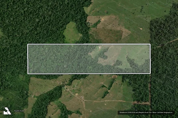 Imagem de satélite de PAR ANTIMARY GLEBA 02 LOTE 115 / Parte 1