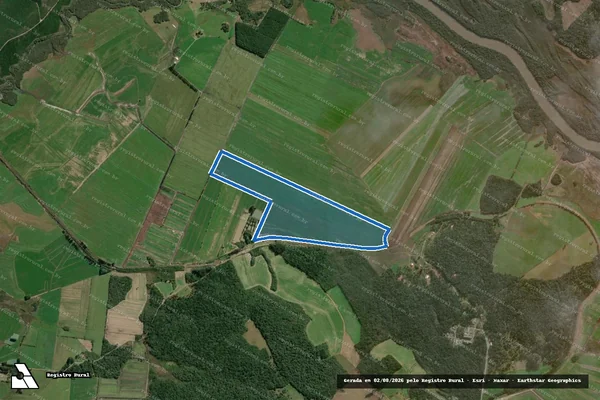 Imagem de satélite de FAZENDA PAUL - Parcela 1 em Canoinhas - SC