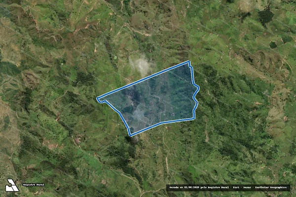 Imagem de satélite de FAZENDA BUENÓPOLIS - Fazenda São José em Rubim - MG