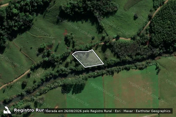 Imagem de satélite de Lote Colonial Nº 130-A  - Parte 3 em Riqueza - SC
