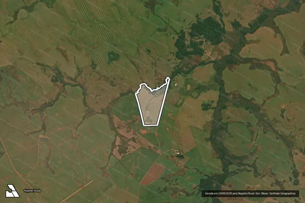 Imagem de satélite de Fazenda da Ronda - Parte 1 em Vacaria - RS