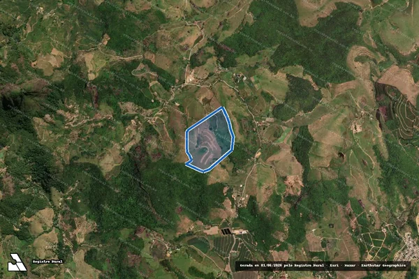 Imagem de satélite de Sitio Cachoeirinha - Parte 1 em Cariacica - ES