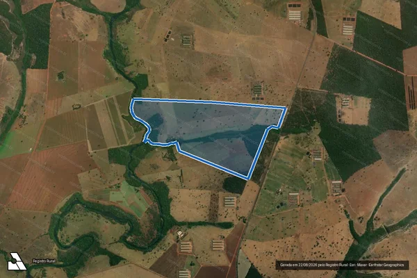 Imagem de satélite de FAZENDA TALHADO ou RIO DOCE - GLEBA 3 em Rio Verde - GO
