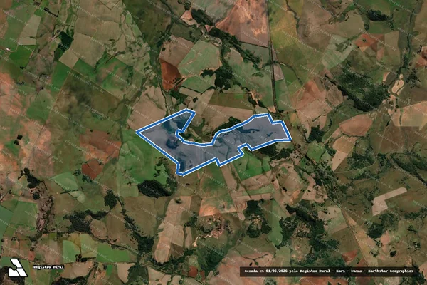 Imagem de satélite de CNDMINI FAURI em Manoel Viana - RS