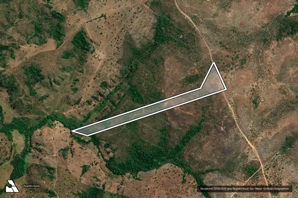 Imagem de satélite de LOTE 06/6, LOTº PONTE ALTA, GL. 05, 1ª ETAPA - 006 em Ponte Alta do Tocantins - TO