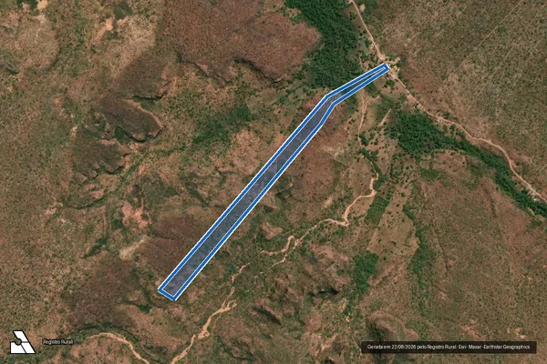 Imagem de satélite de INXÚ - Parte 2 em Palmeira do Piauí - PI