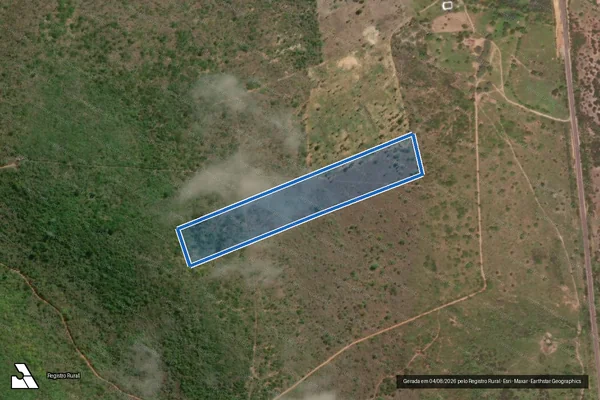 Imagem de satélite de FAZENDA ITAMARACÁ - Parte 3 em Miguel Calmon - BA