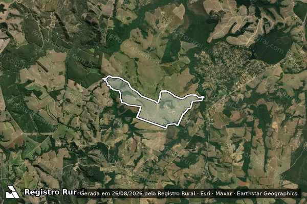 Imagem de satélite de FAZENDA BELA VISTA - GLEBA B em Sarapuí - SP